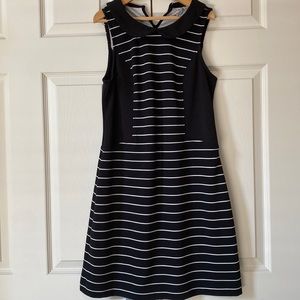 Black and white dress